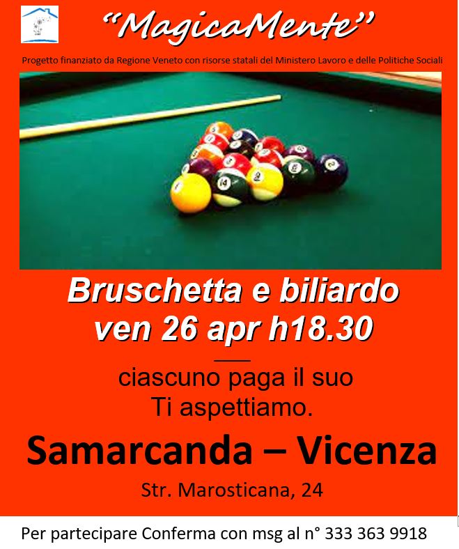 Biliardo 26 aprile 2024
